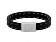 SON armbånd sort m/grå kalveskind - 80970299121