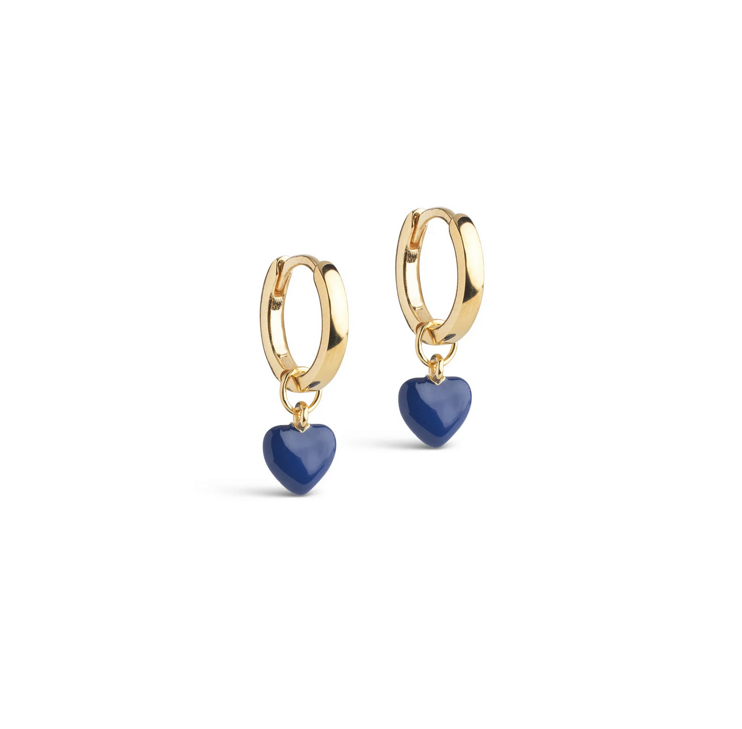 Enamel Amore øreringe Indigo - E376G