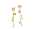 Love Me More Long Mix Øreringe Aqua Dulce - 7237