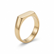 Smal Signetring 14kt - 150013