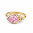 Karma Ring Dråbe lyserød