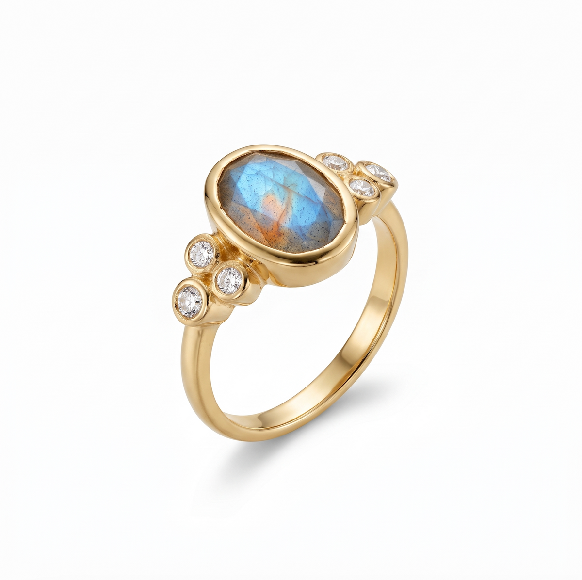 Aura Ring - Labradorit