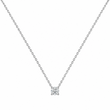 14kt hvidguld diamant halskæde - 36004D05