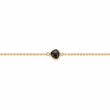 Armbånd 14kt  m. blå safir - AR140417SA