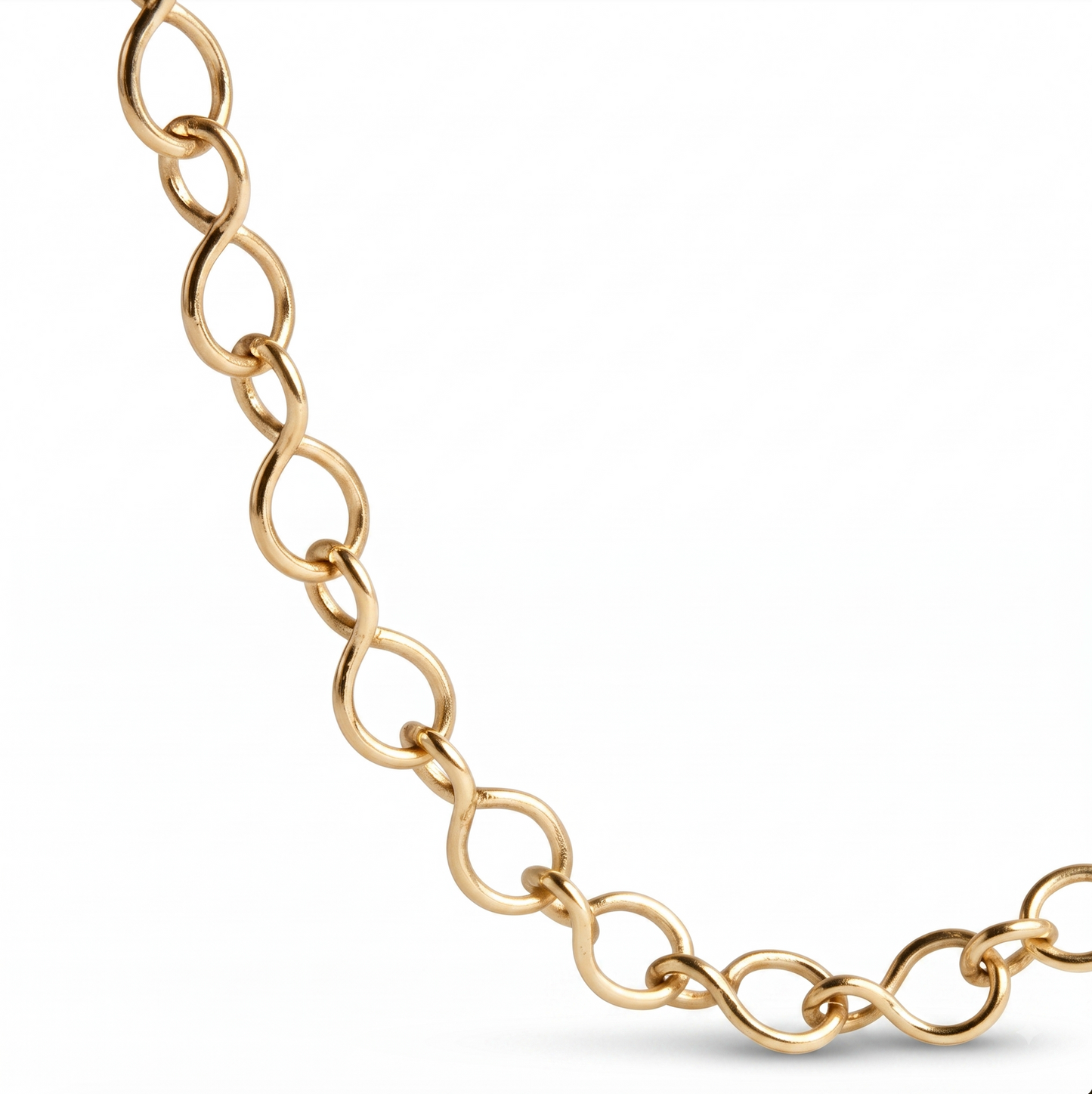 Infinity armbånd i 14kt rødguld - 55104