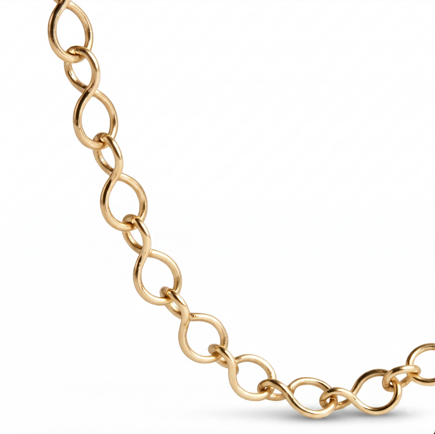 Infinity armbånd i 14kt rødguld - 55104