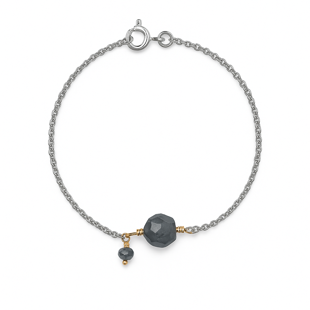 Palliet armbånd Turmalin