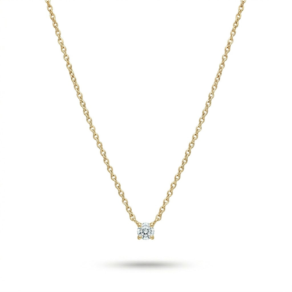 0,08ct diamant vedhæng - 35004D08