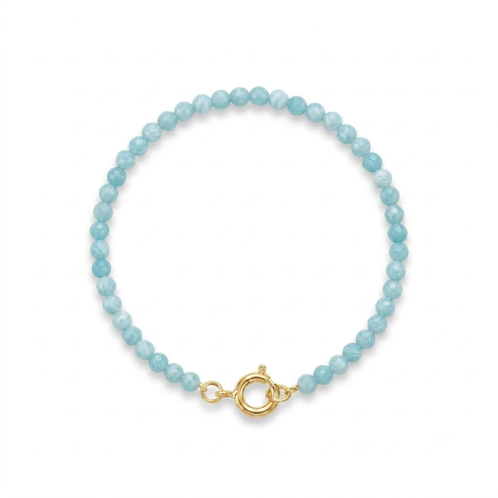 Amazonit armbånd - 59003AZO