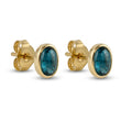 14 Kt. Turmalin ørering - 25042TU9