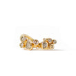 Athena guld ring med diamanter