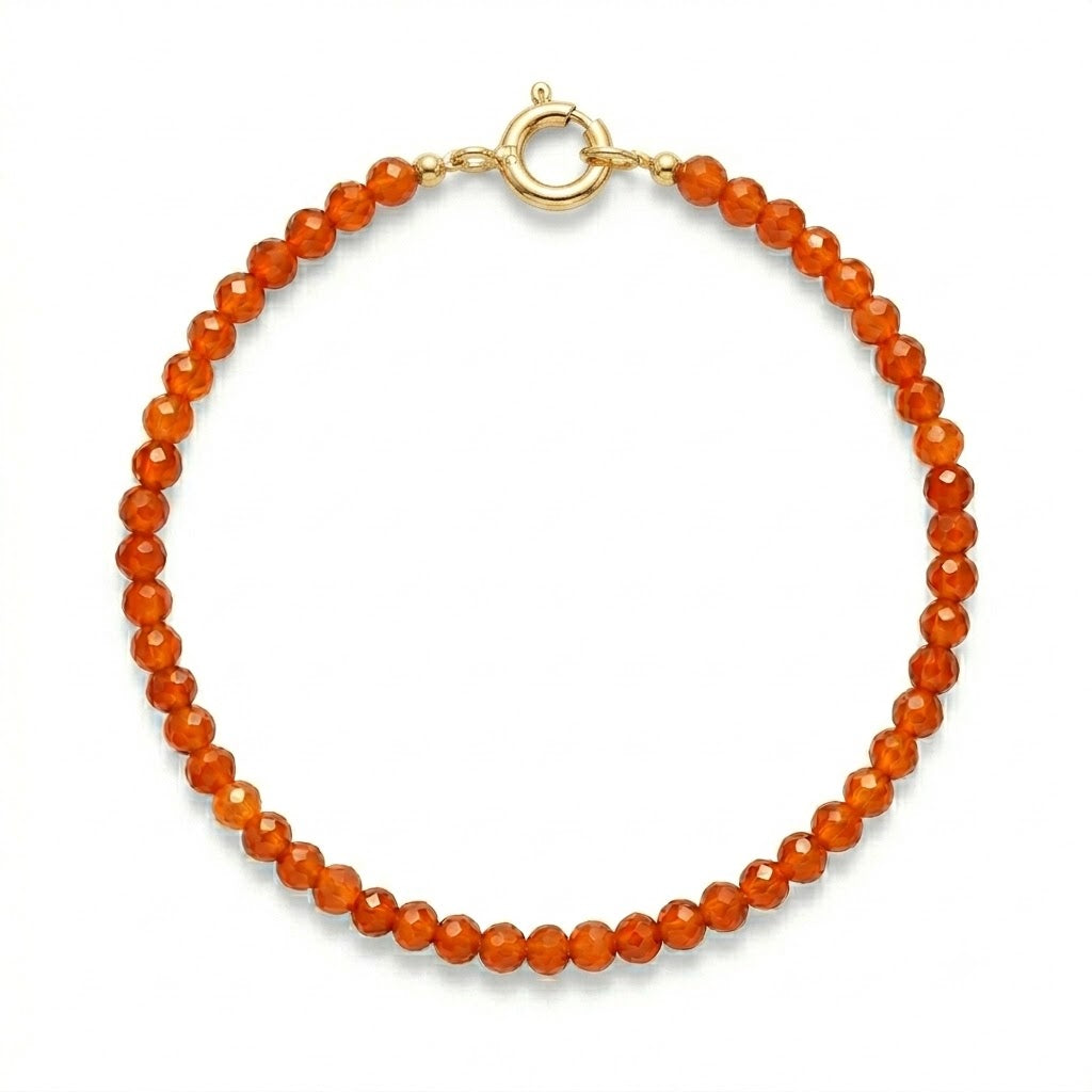 Karneol armbånd - 59003KA
