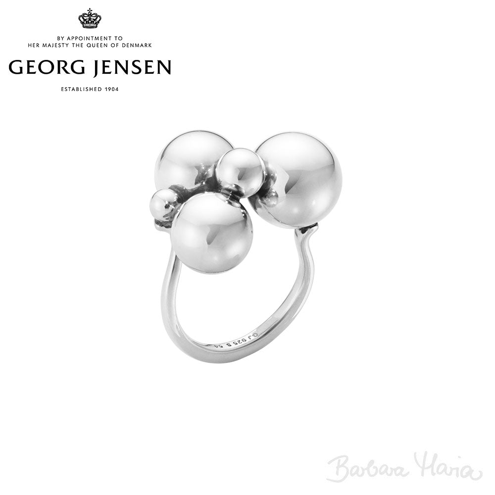 Georg Jensen Moonlight Grapes ring sølv - 20000660