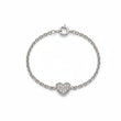 hjerte armbånd i 14 kt - 56007D13