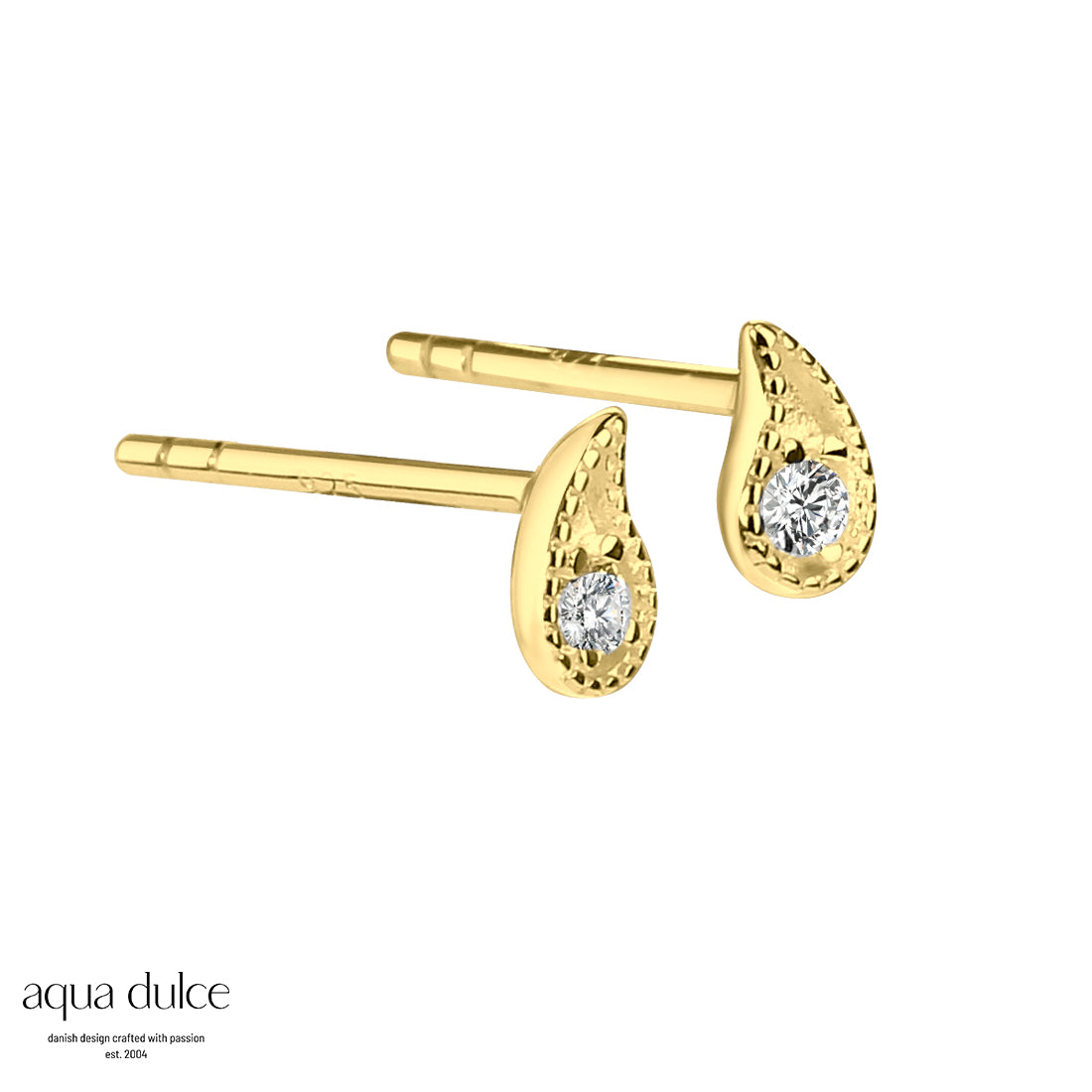 Aqua Dulce øreringe - 4495