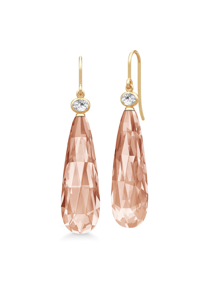Julie Sandlau Ofelia drop øreringe - HKS809GDPEAMOCRCZ