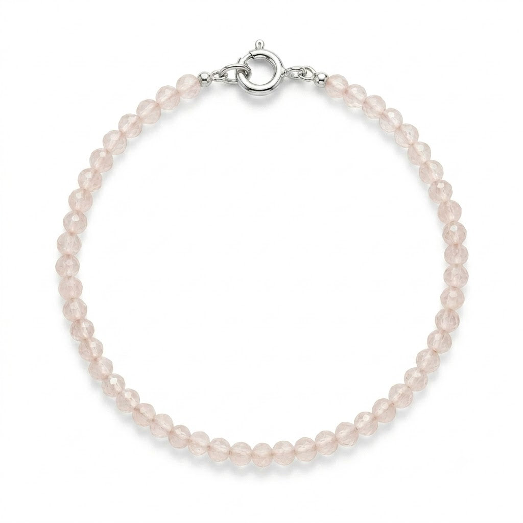 Rosa kvarts armbånd - 59003RQ
