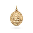Dragør segl vedhæng 14 kt guld
