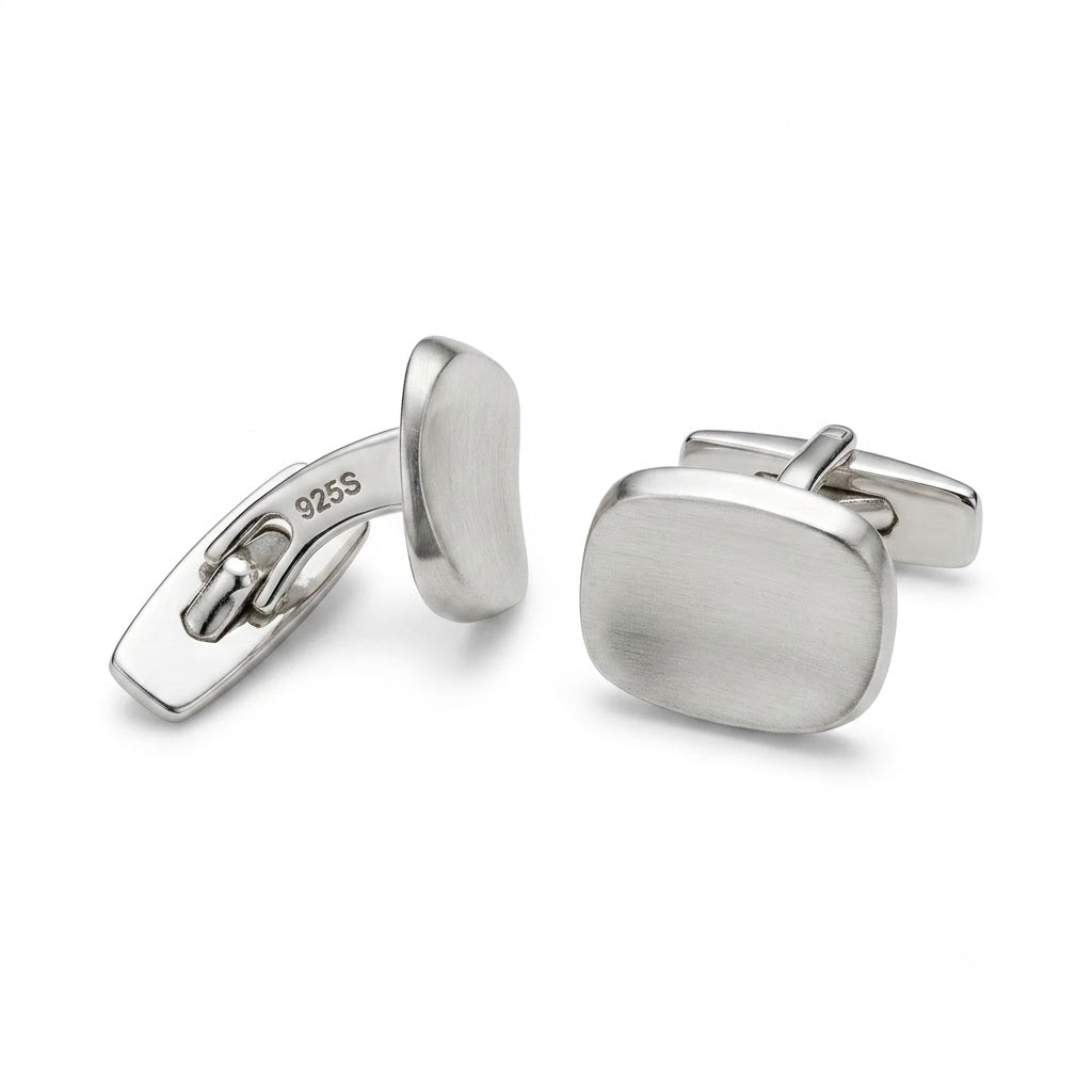 Manchet knapper sølv -650005