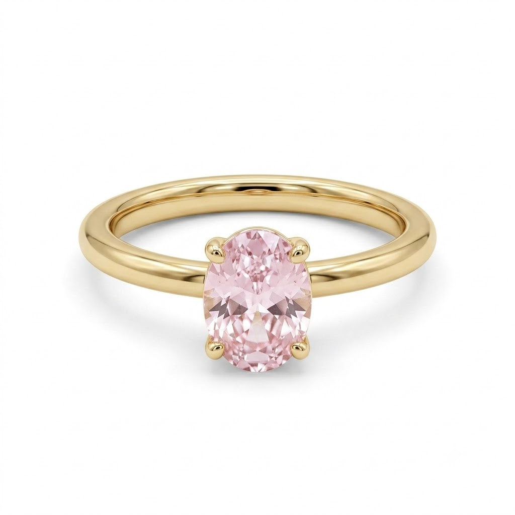 14kt Safir guldring - 15122S87