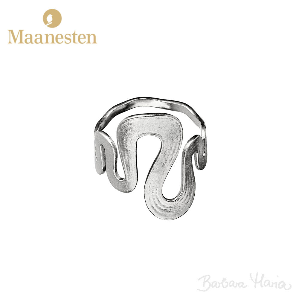 Maanesten Sasja ring i sterlingsølv - 4796C