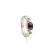 Ametyst ring med tzavoritter