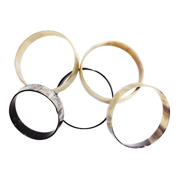Mellem bredt Horn Armbånd