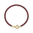 Mørk granat armbånd - 59003MG