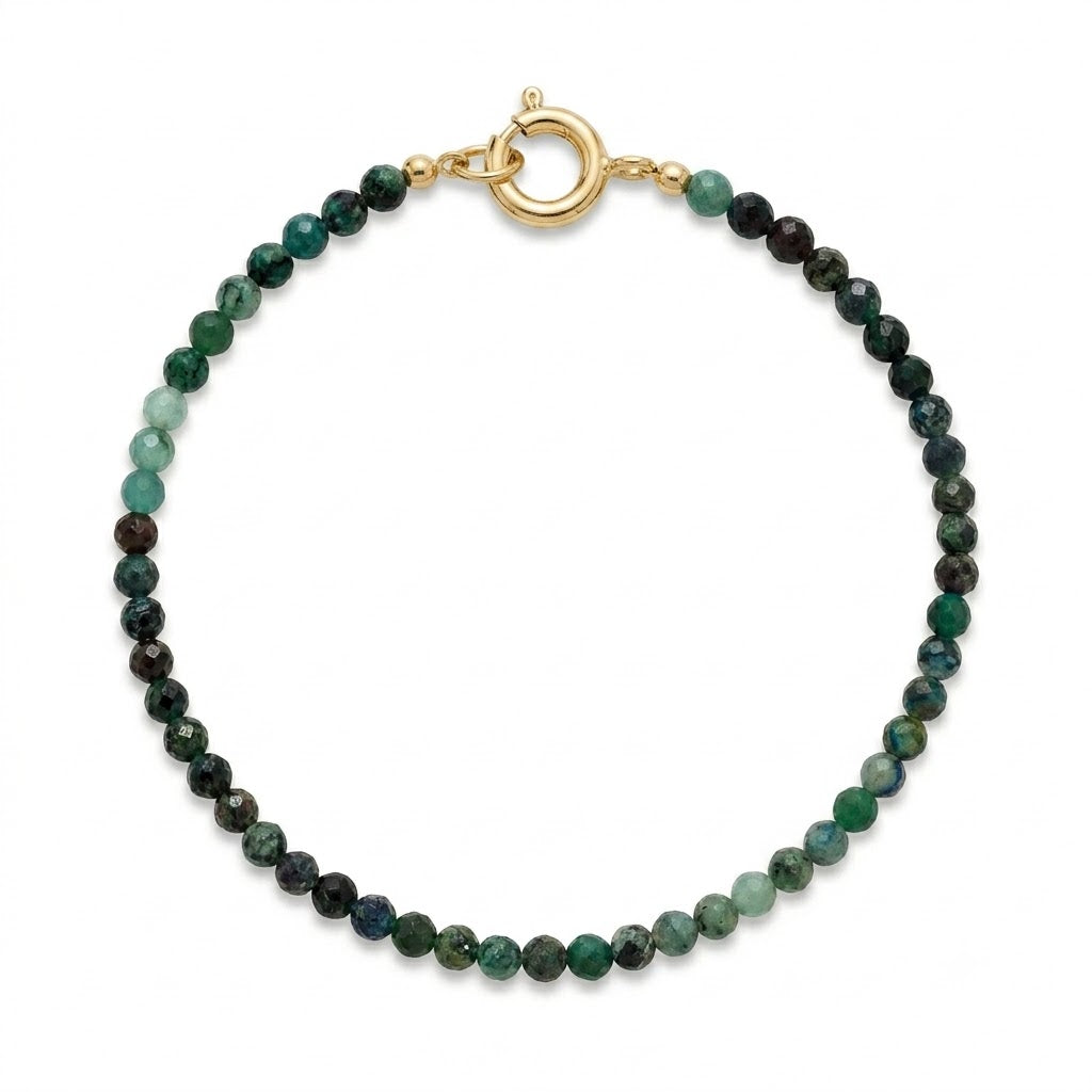 Chrysokolla armbånd - 59003CK