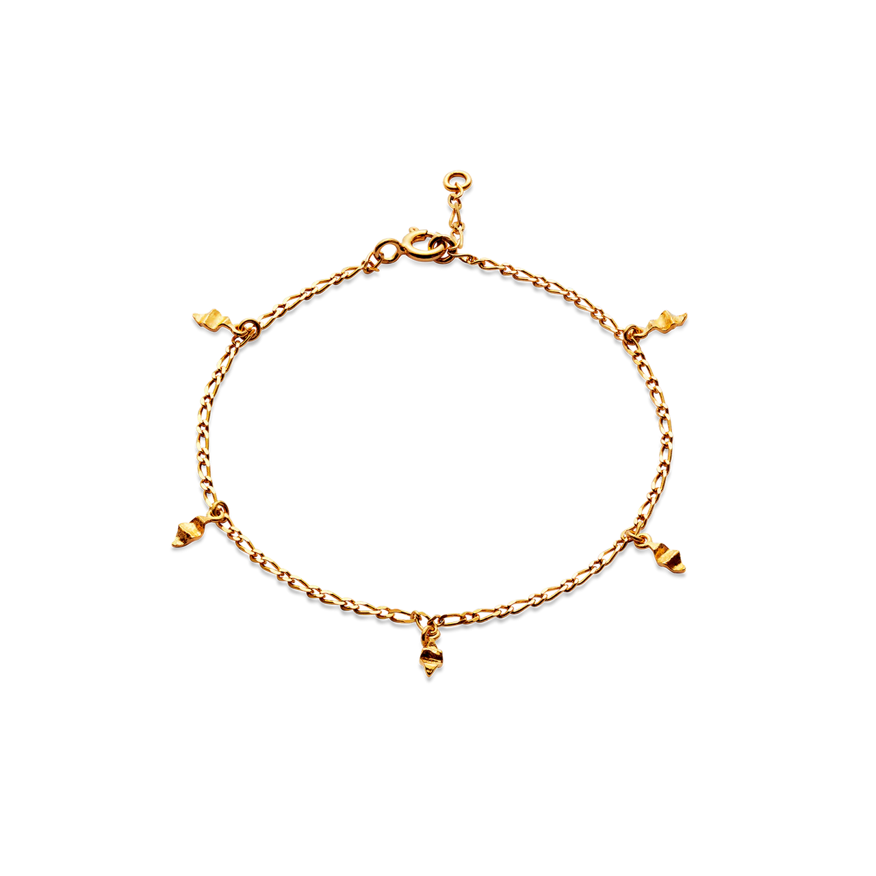 Maanesten Una forgyldt armbånd - 8518a