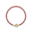 Lys granat armbånd - 59003LG
