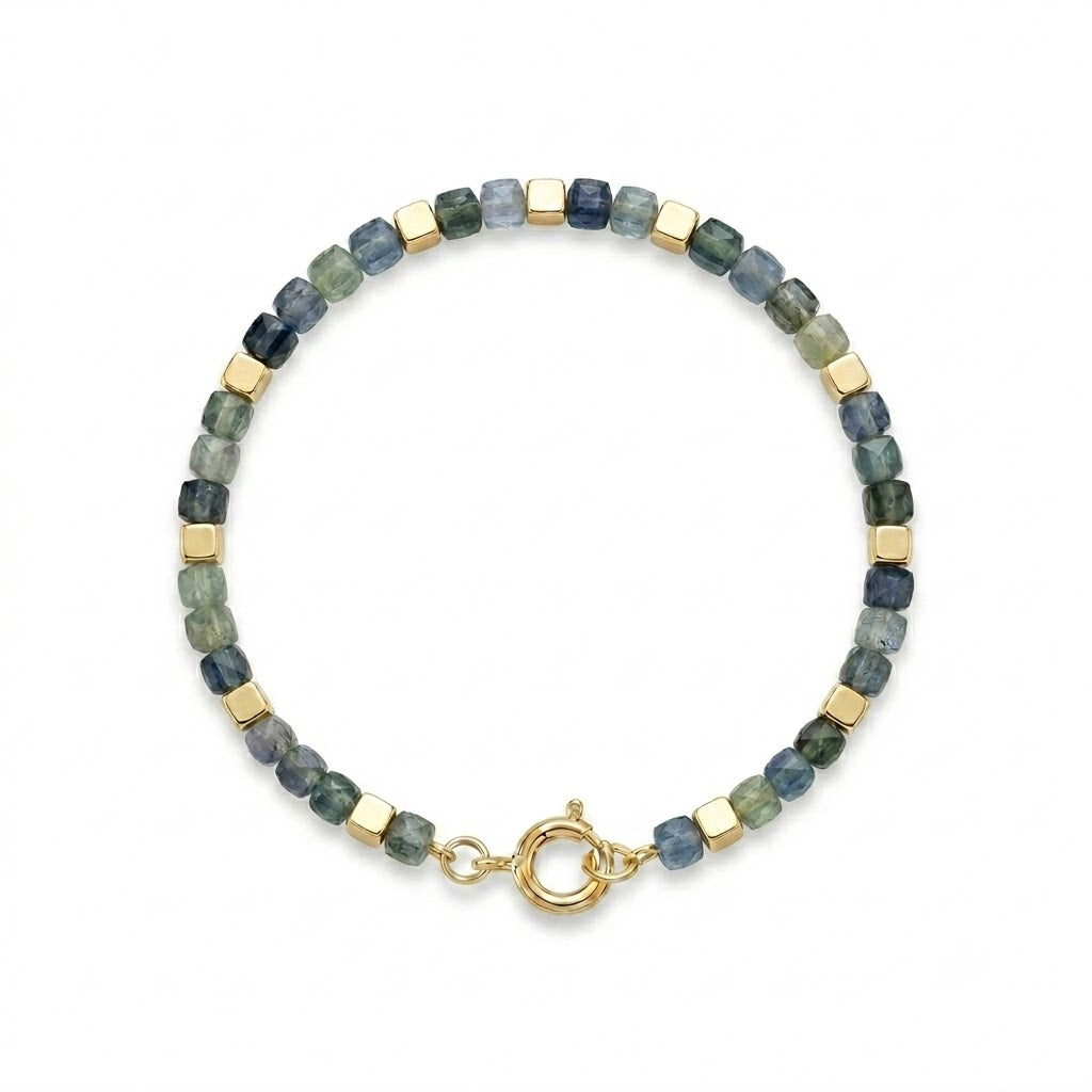 14 kt safir armbånd - 55010Sa