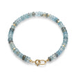 14 kt akvamarin armbånd - 55004AQ