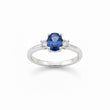 14kt safir ring m. 0,03 ct - 16004SD3