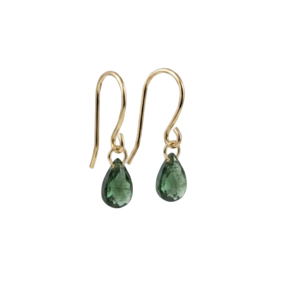 14. Kt Safir øreringe - 25043SA