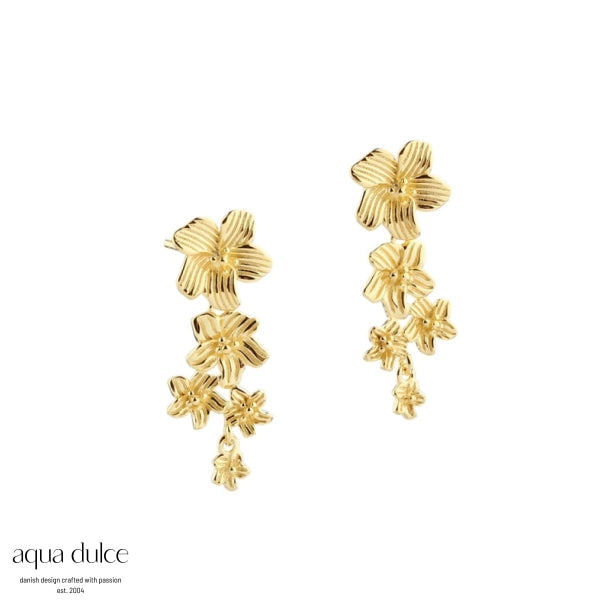Aqua dulce øreringe - 5884