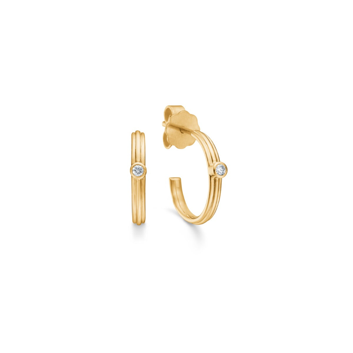 25002D04_Evolve_earring_yellow_gold_Maria_Jewelry