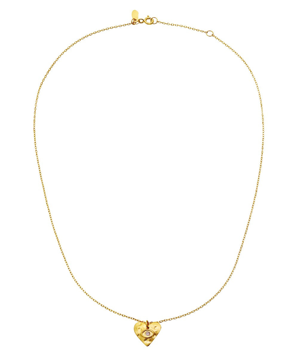 Maanesten Cassandra forgyldt halskæde - 2678Ay