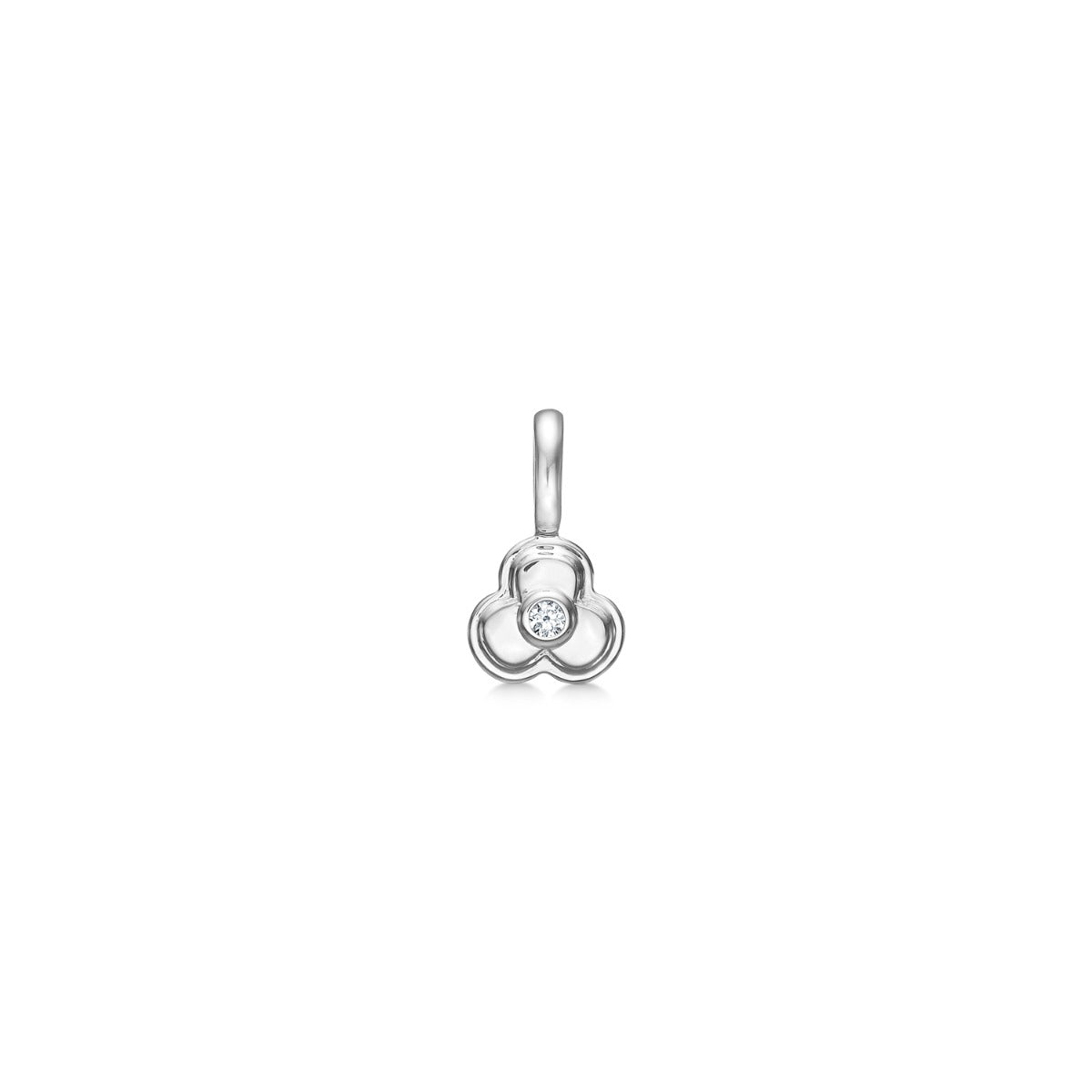 Kløver Diamant vedhæng - 39005D02