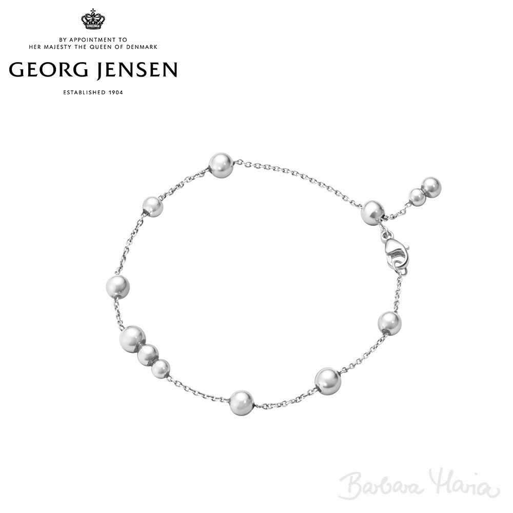 Georg Jensen Moonlight Grapes armbånd i sterlingsølv - 10014405