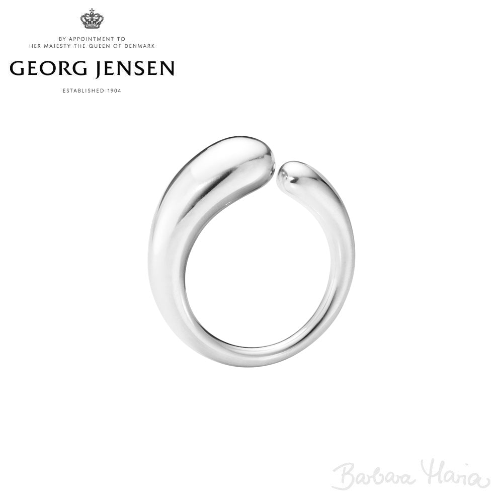 Georg Jensen Mercy lille sølvring - 20000078