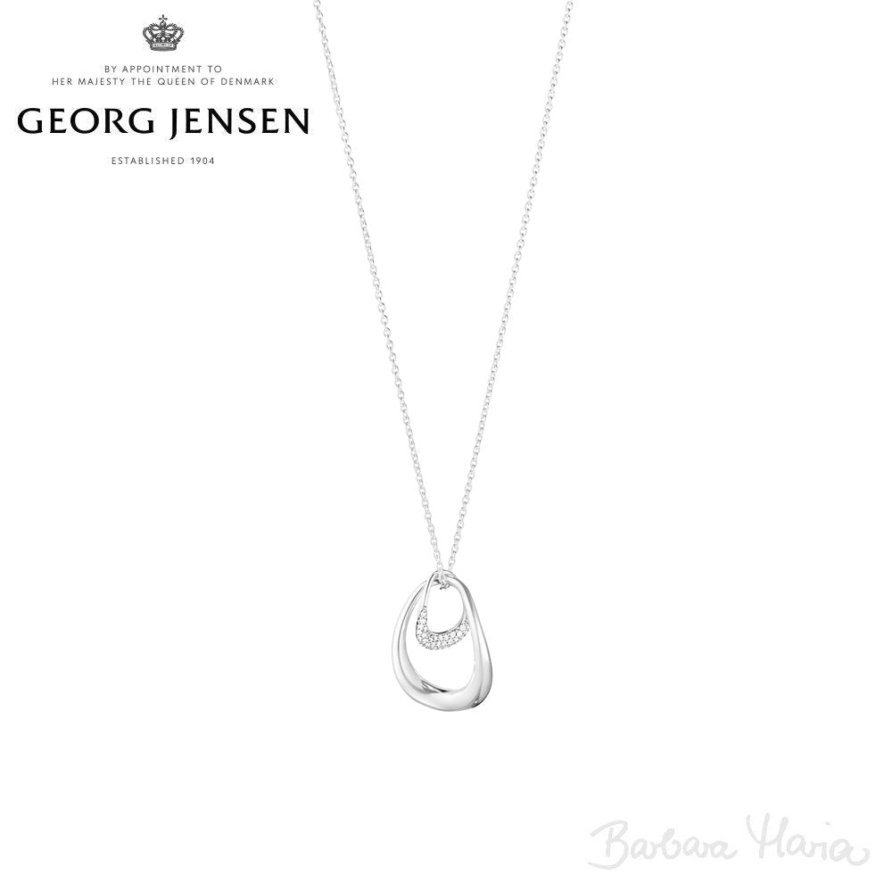 Georg Jensen Offspring diamant halskæde - 10015848