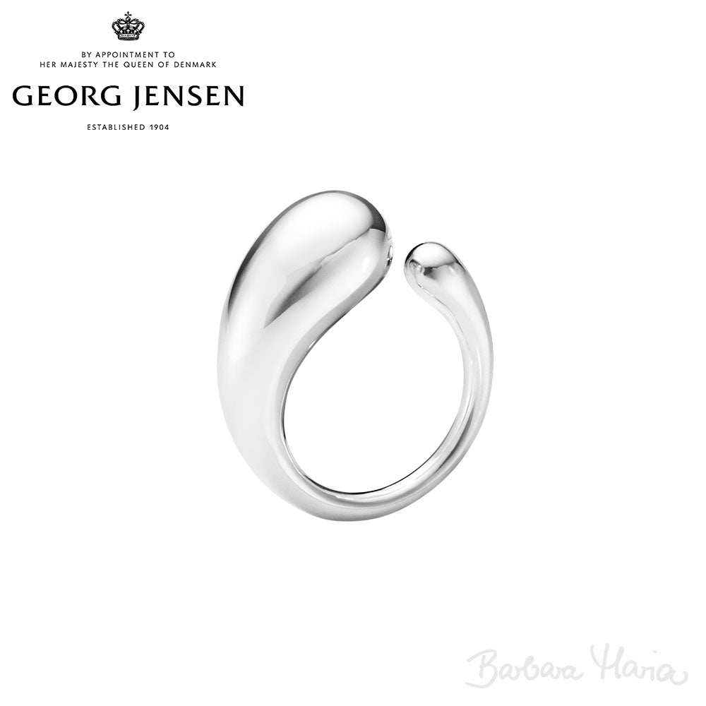 Georg Jensen Mercy stor ring i sterlingsølv - 20000083