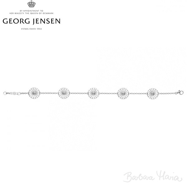 Georg Jensen 3530911 Daisy armbånd sølv 11mm