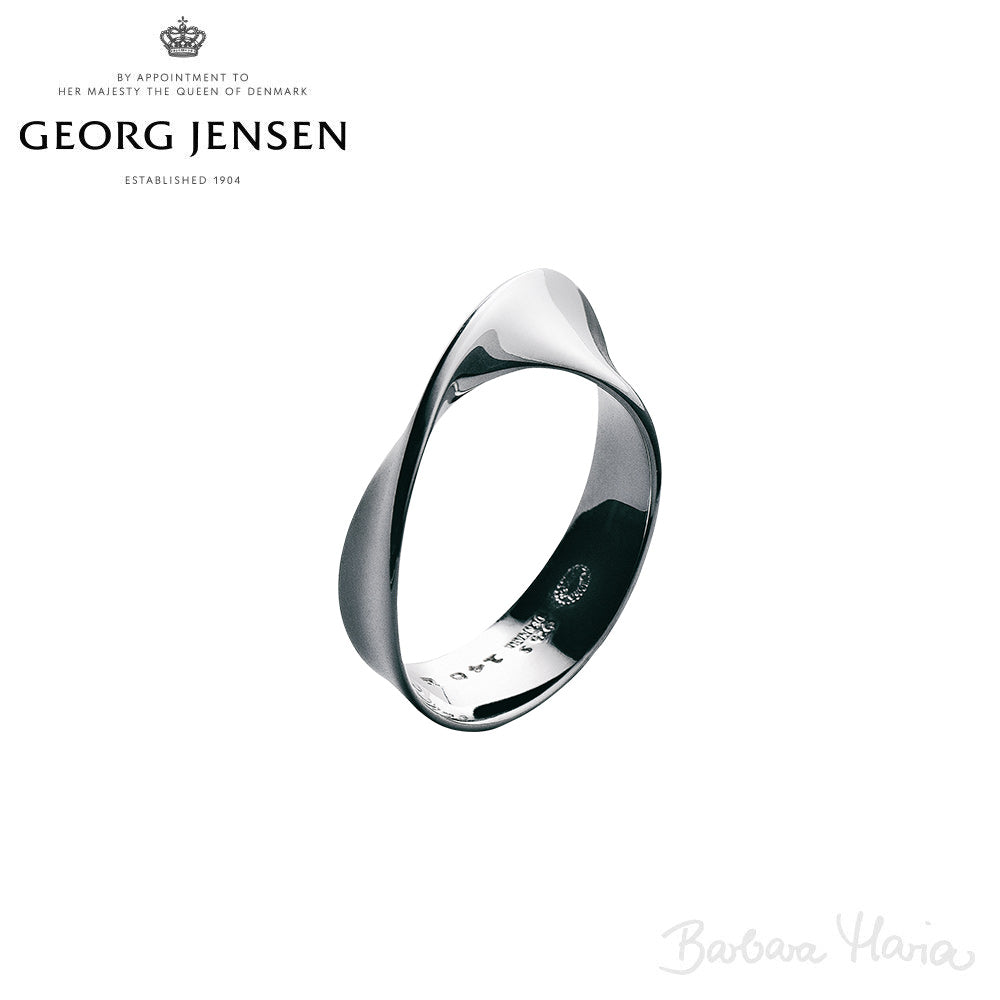 Georg Jensen Moebius sølvring - 20000306