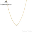 Georg Jensen Signature Diamonds solitaire halskæde i 18 kt guld - 20001257