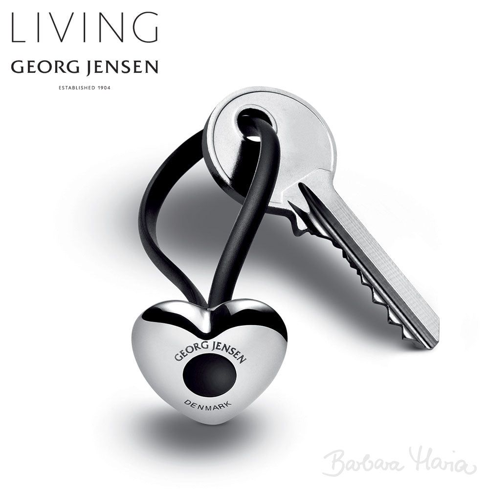 Georg Jensen Living - 3584869 Hjerte nøglering 