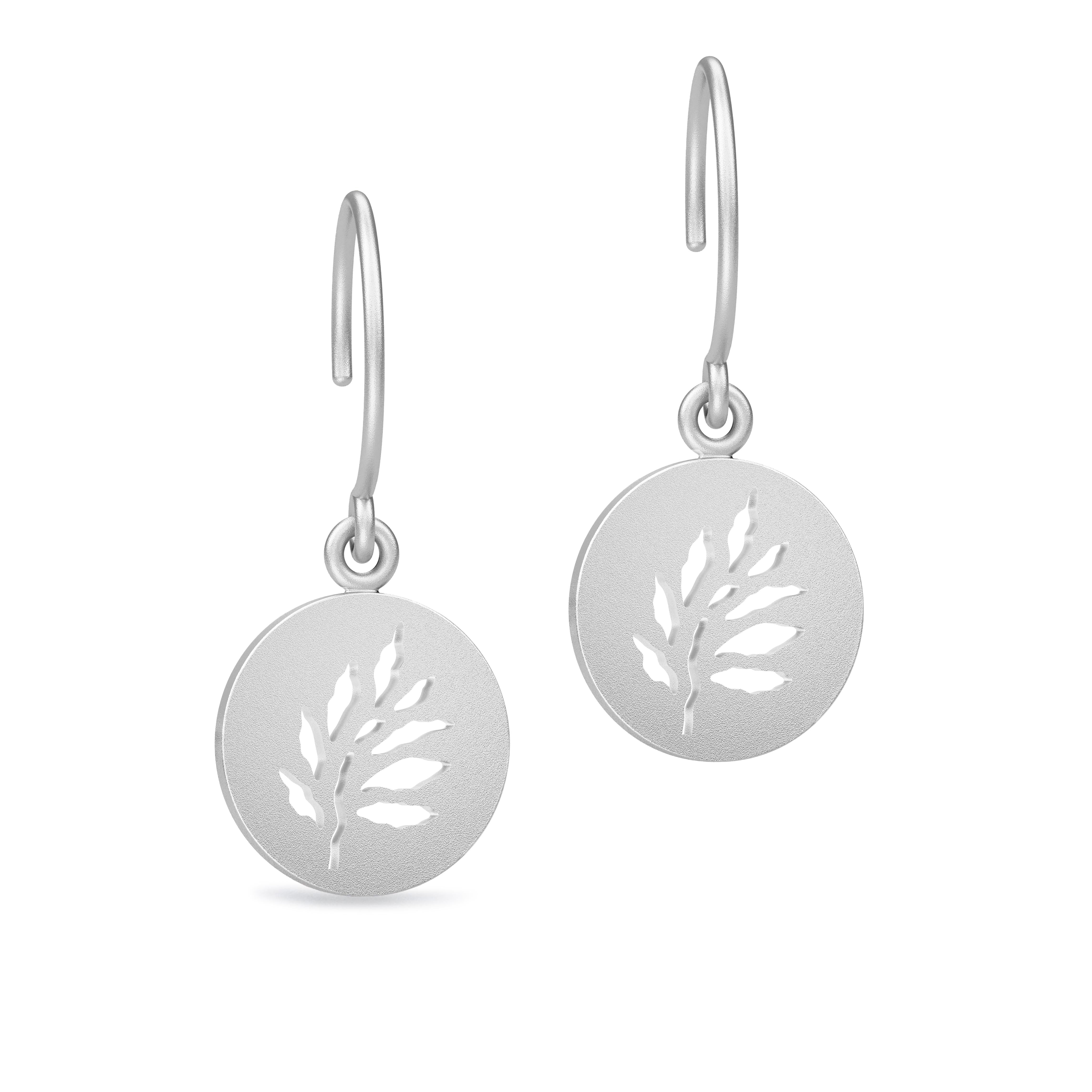 Julie Sandlau Classic signaturblad øreringe HKS208RH