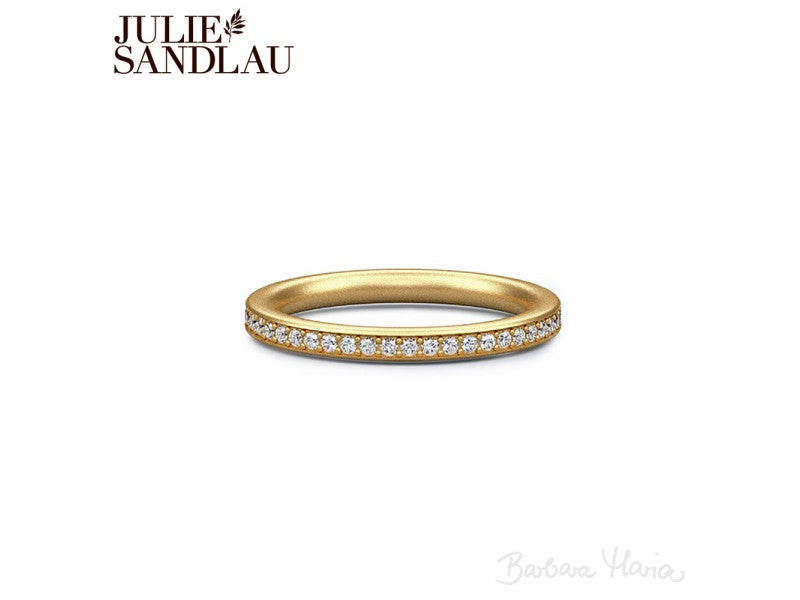 Julie Sandlau RI84GD CZ Infinity ring