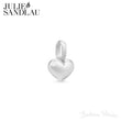 Julie Sandlau Love Heart vedhæng i sterlingsølv - PD222RH